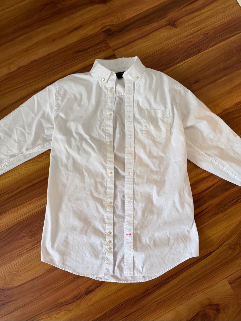 Tommy Hilfiger classic white button down shirt